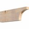 Ekena Millwork Huntington Smooth Rafter Tail, Douglas Fir, 3 1/2"W x 12"H x 36"L RFT04X12X36HUN00SDF - alternate 1